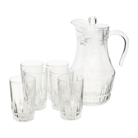 LANCIER 7 PC DRINK SET