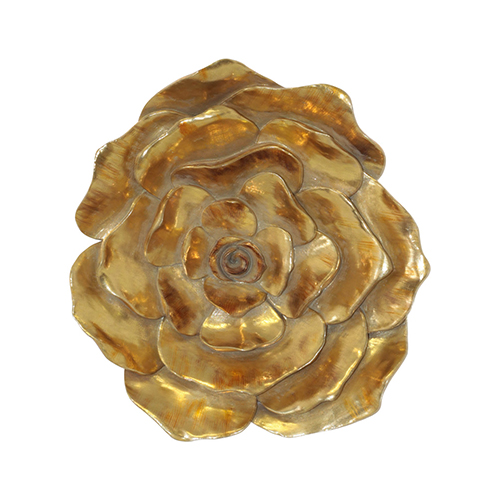FLOWER WALL PLAQUE 29X27CM