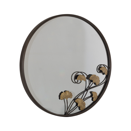 CORA ROUND MIRROR 80CM DIA