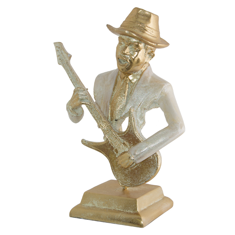 MUSICIAN WITH GUITAR ON PLINTH 36 - Image 2