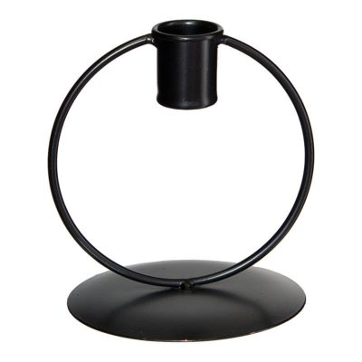 RIO SINGLE RING CANDLE HOLDER 10CM