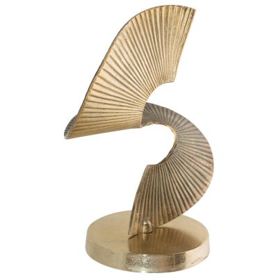FAN WAVY SCULPTURE 28X22X38CM - Image 4