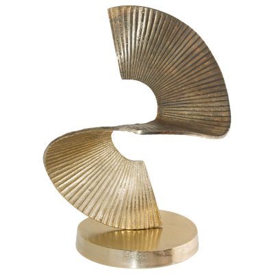 FAN WAVY SCULPTURE 28X22X38CM - Image 2