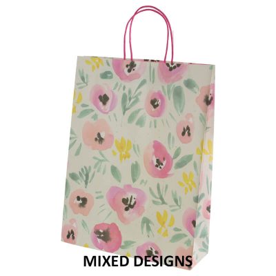 WILDERNESS LARGE GIFT BAGS 32X42CM MIXED