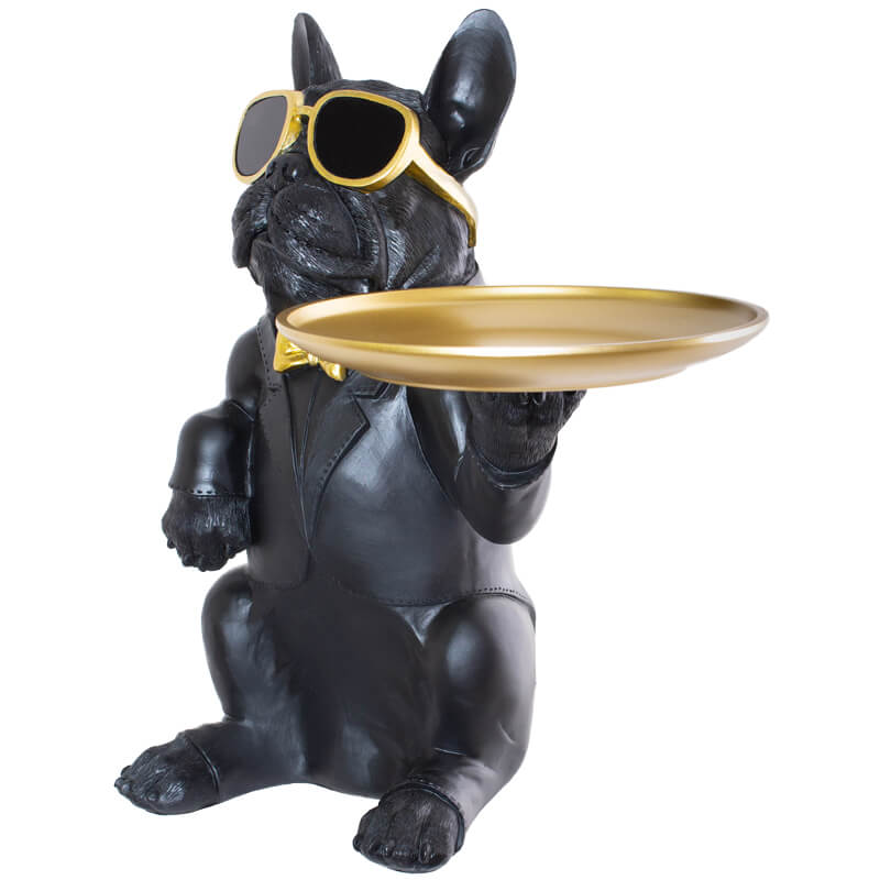 BULLDOG WITH TRAY 35X41CM - Image 2