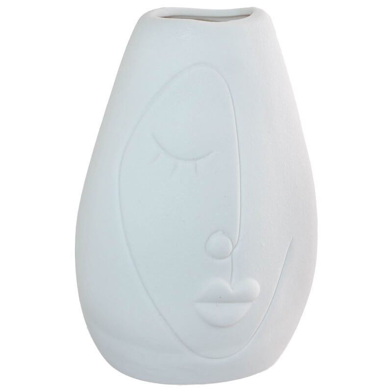 ABSTRACT FACE VASE 15CM - Image 2