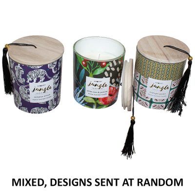 JUNGLE SCENTED CANDLES / TASSLE
