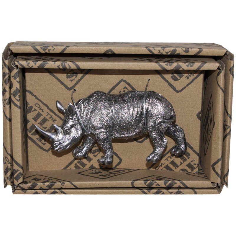 MINI RHINO IN GIFT BOX 12X6CM - Image 2