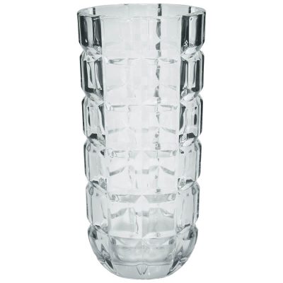 EMERALD CUT VASE 20CM