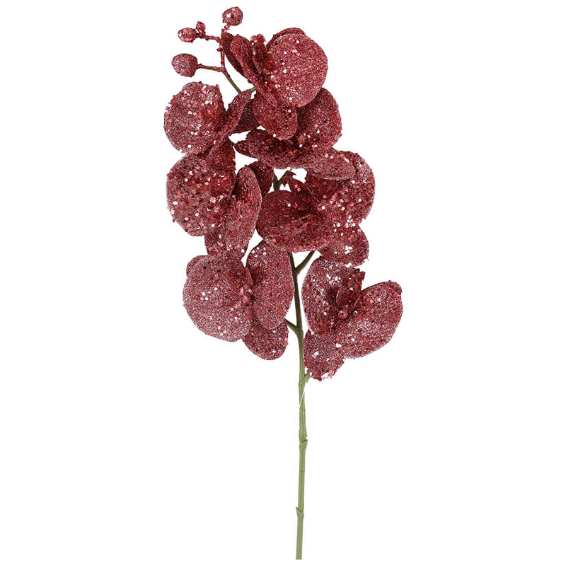 PINK GLITTER SPRAY ORCHID 86CM