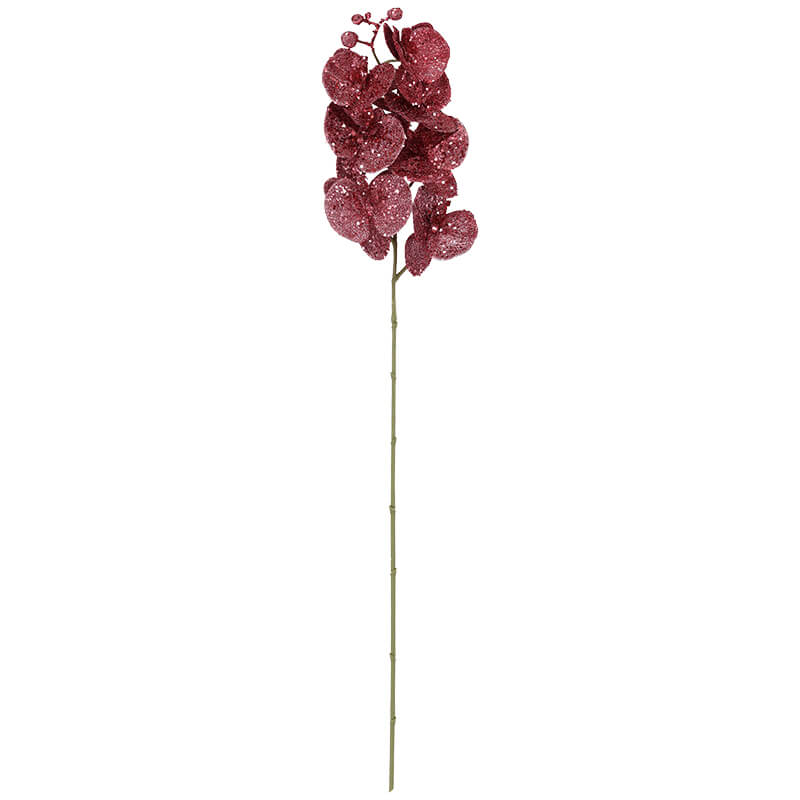 PINK GLITTER SPRAY ORCHID 86CM - Image 2