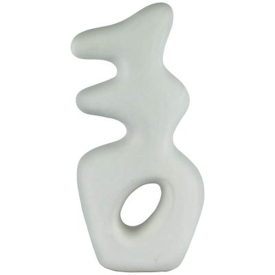 WHITE DALI SCULPTURE 35X17CM