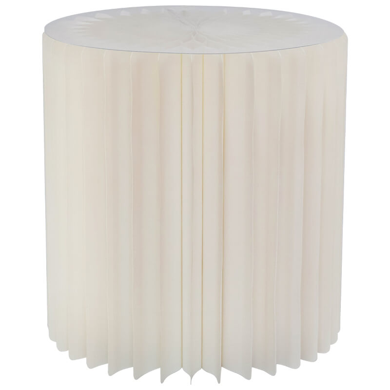 IVORY WHITE DISPLAY STAND 40X38CM