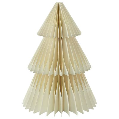 IVORY WHITE CONE 40X28CM