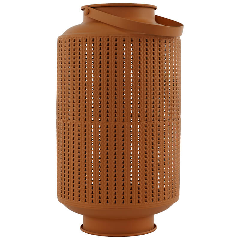 BURACOS LANTERN MUSTARD 37CM