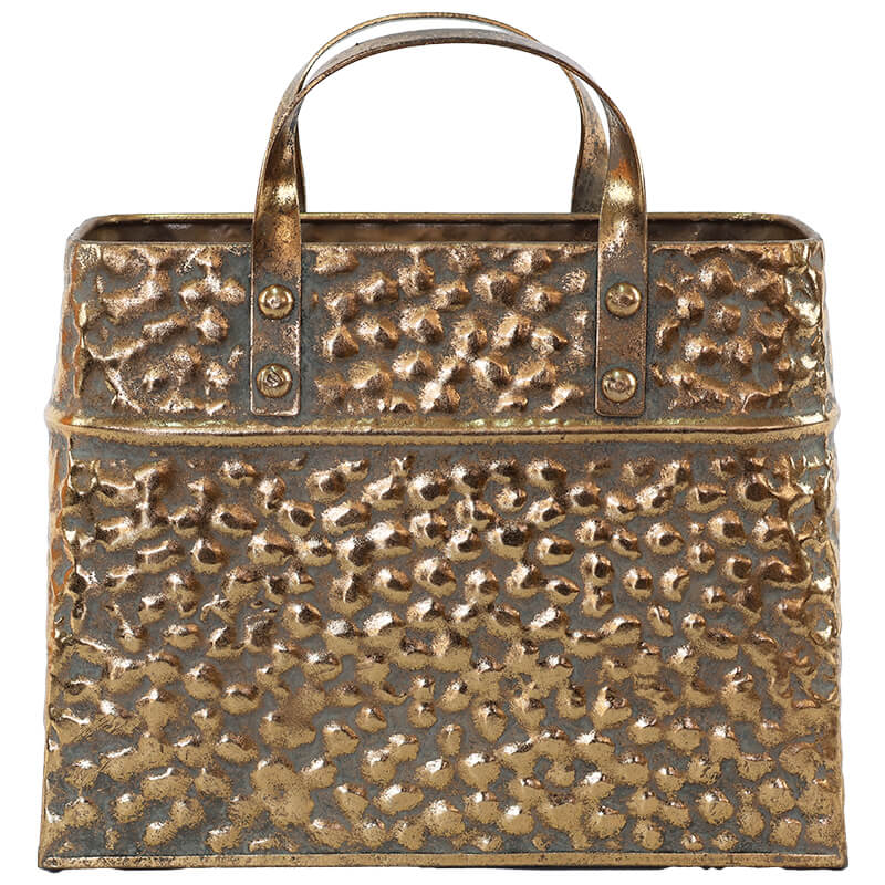 METAL DECOR BASKET 25X11X26CM - Image 2