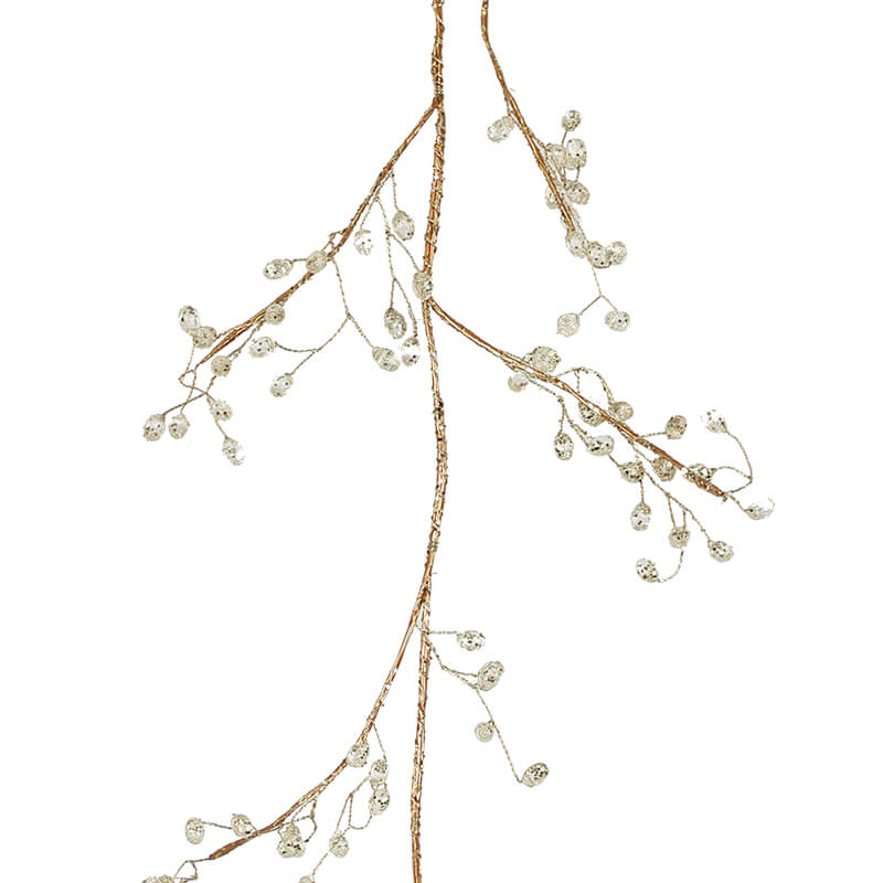 DEWDROP WREATH MEDIUM 90CM