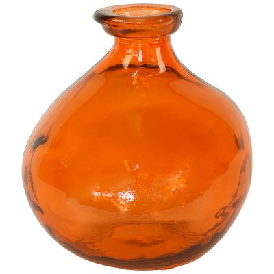 SUNSET ORANGE SIMPLICITY VASE 18C