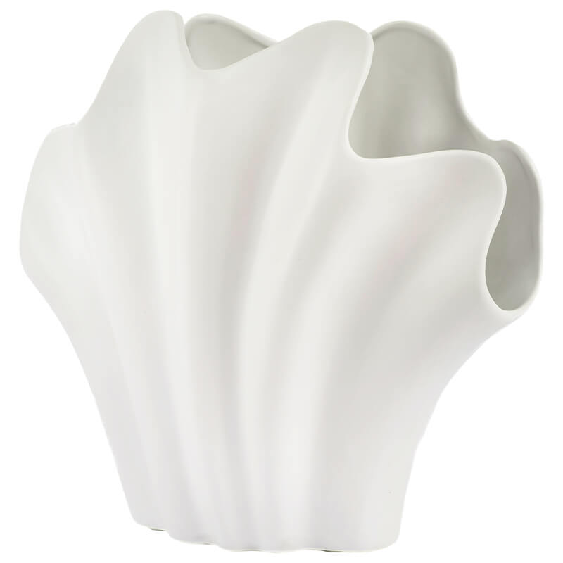 SPREACH MATT WHITE VASE 32CM