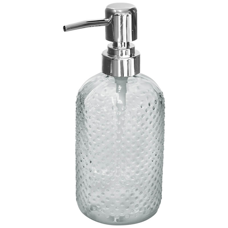 DOTTED SOAP DISPENSER 450ML 19CM