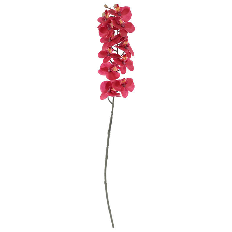 RED ORCHID SPRAY 33CM - Image 2