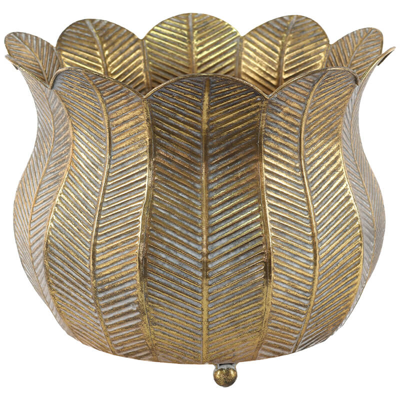 FOLHA VASE 27X33CM