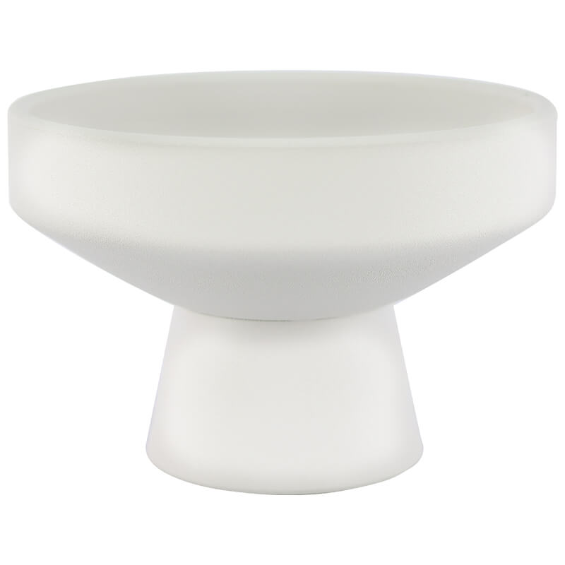 MAX FTD BOWL/VASE WHITE 14X21CM