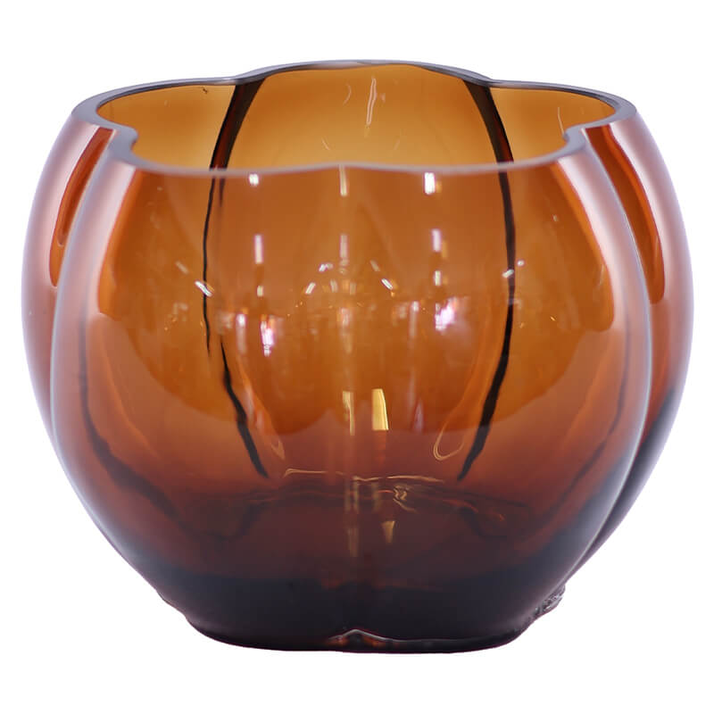 CORA MINI VASE MOCHA 13X17CM
