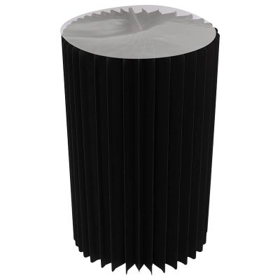 BLACK DISPLAY STAND 60X40CM