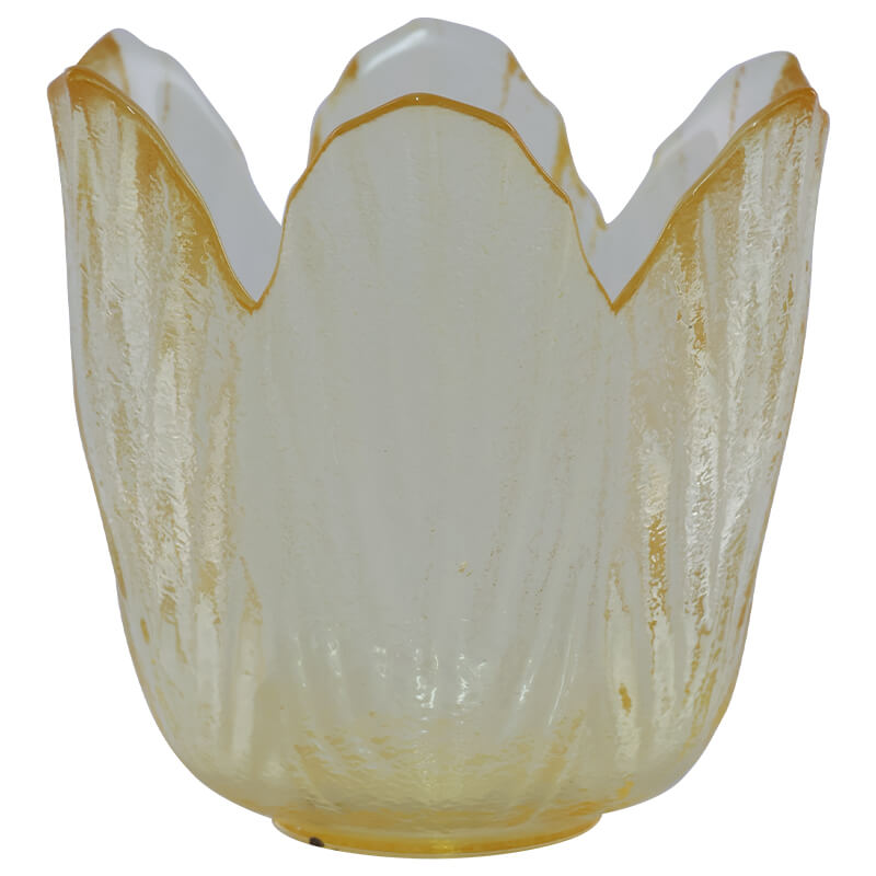 TULIP VOTIVE AMBER 8X8CM - Image 2