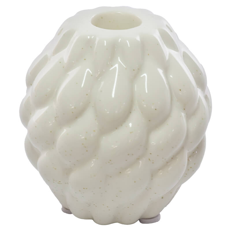 BIALY WHITE CANDLE HOLDER 9CM - Image 3