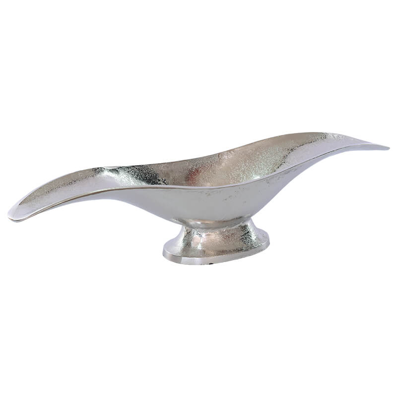 ROUGH NICKEL FTD BOAT VASE 64X15 - Image 2