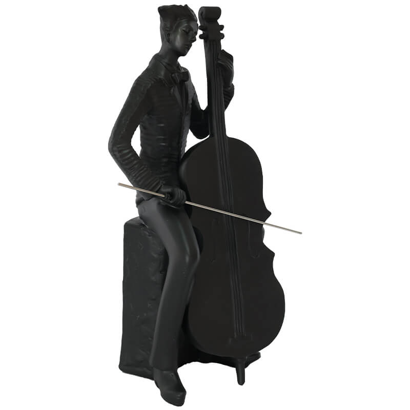 MUSICIAN WITH CELLO 29CM - Image 2