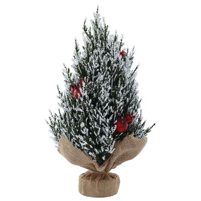 CHRISTMAS TREE WITH BERRIES 33CM