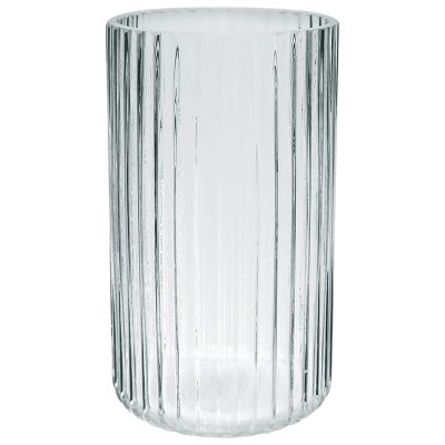 LINE CYLINDER VASE 20X12CM
