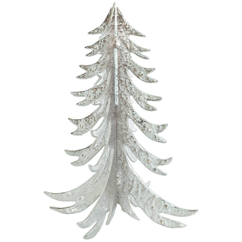 SILVER 3D TREE 42CM - Image 3