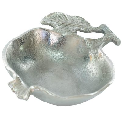 SILVER POMEGRANATE BOWL 15X12X4CM