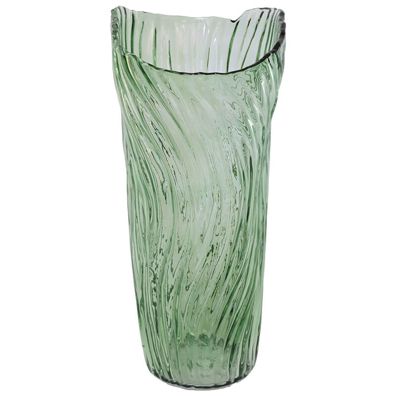 TROPIKANA GREEN VASE 35CM - Image 3