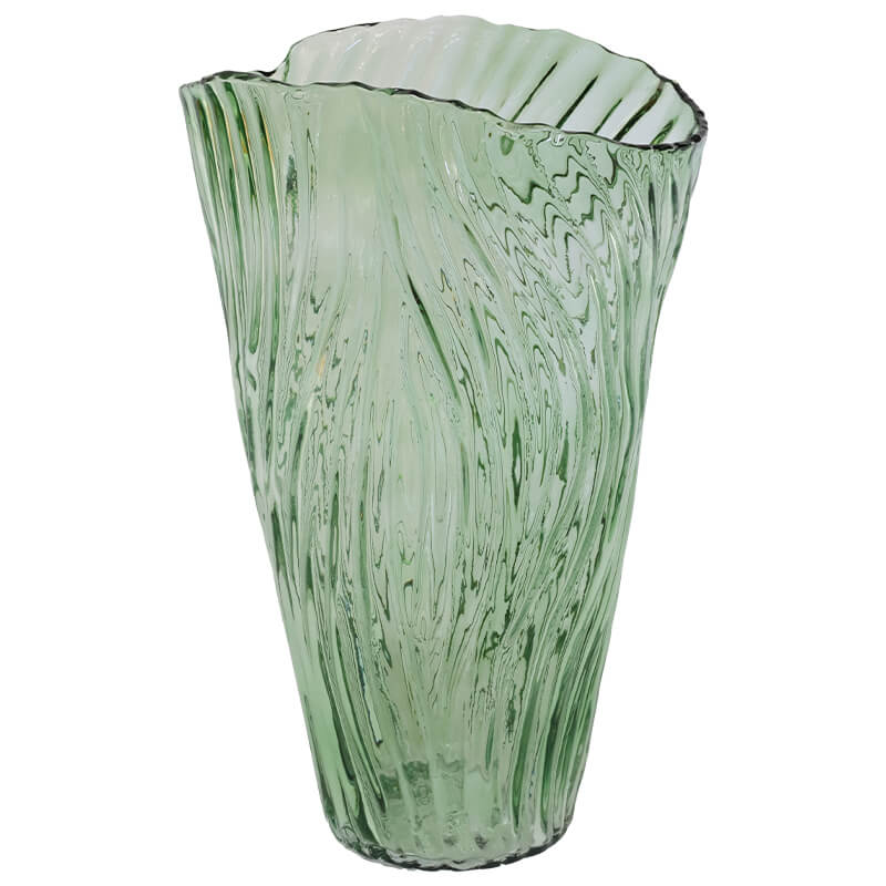 TROPIKANA GREEN VASE 35CM - Image 4