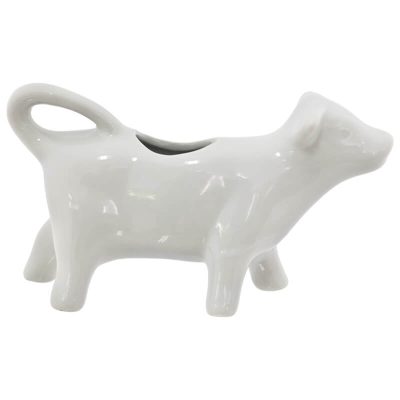 MILK JUG WHITE 8X14X5CM
