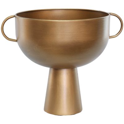 LOMBI FTD HANDLED COMPOTE MATT GOLD 31CM