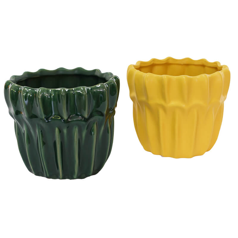 FOREST GREEN POT 14CM - Image 2