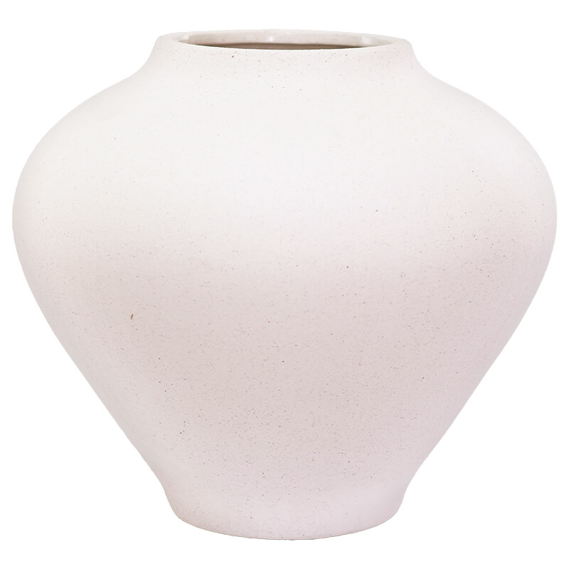 KOLBY WHITE VASE 27CM - Image 2