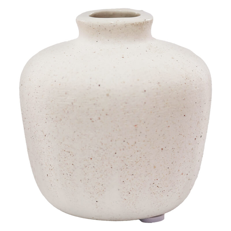 KOLBY WHITE POSY VASE 8CM - Image 2
