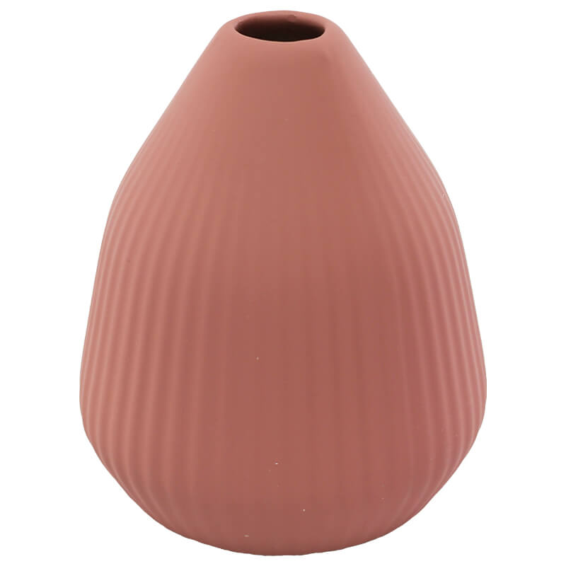PUCE PINK COACHELLA VASE 15X11CM