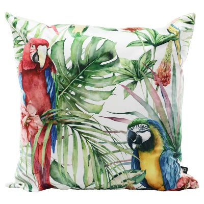 SCATTER PRINT LOVELY PARROTS 60CM