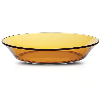 LYS AMBER SOUP PLATE 20CM DIA