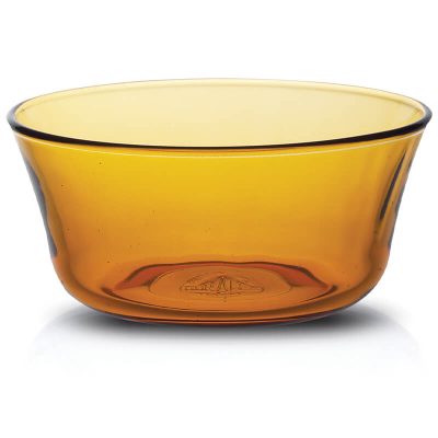 LYS AMBER BOWL 11CM DIA 250ML