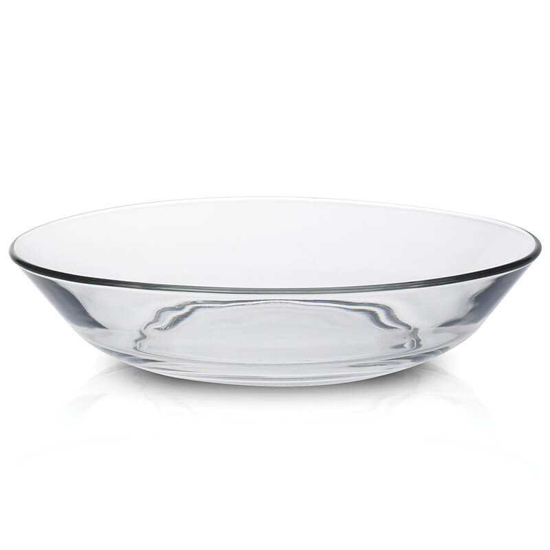 LYS CLEAR SOUP PLATE 18CM DIA