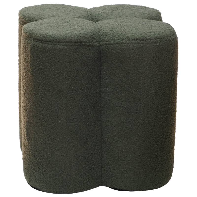 GREEN CLOVER OTTOMAN 40X36CM - Image 2